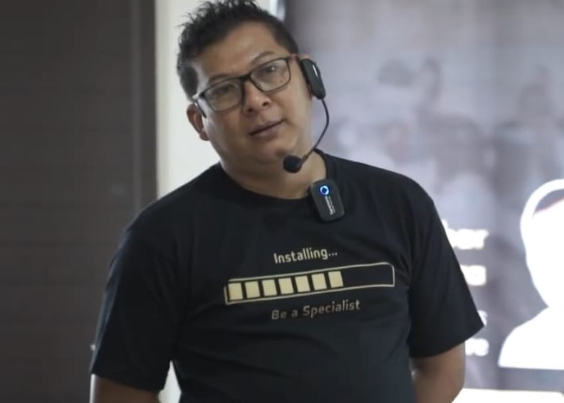 Akmal ketika Menjadi Narasumber untuk UMKM